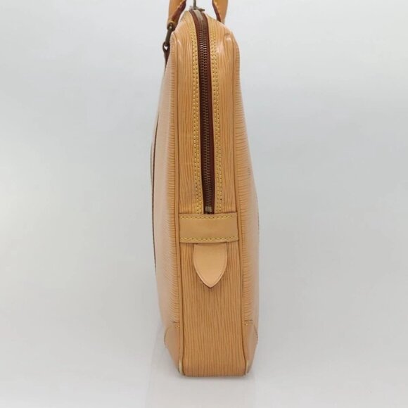 LOUIS VUITTON Epi Porte Documents Voyage Bag Winnipeg Beige LV Auth bs27743 - Picture 4 of 16